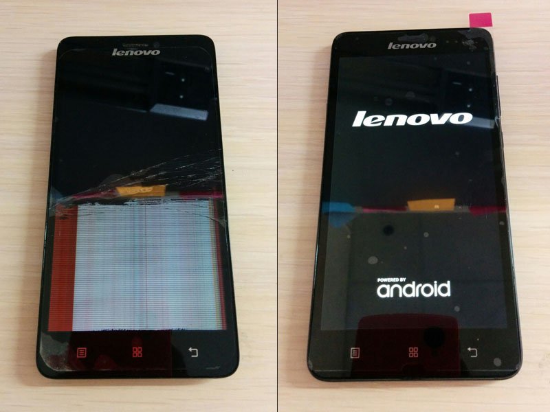 Замена дисплея Lenovo A5000